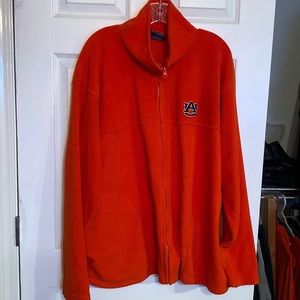 Weatherproof Auburn University fleece zip up jacket - like new